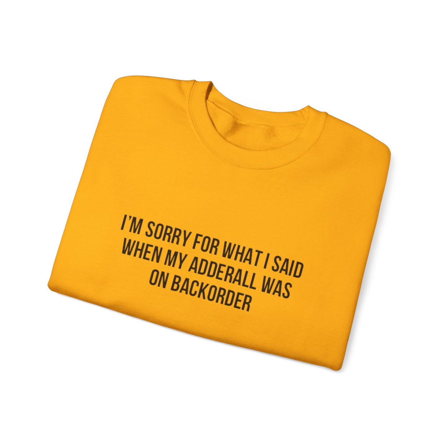 Adderall Crewneck