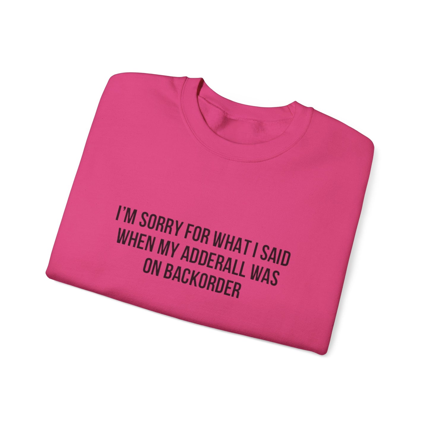 Adderall Crewneck