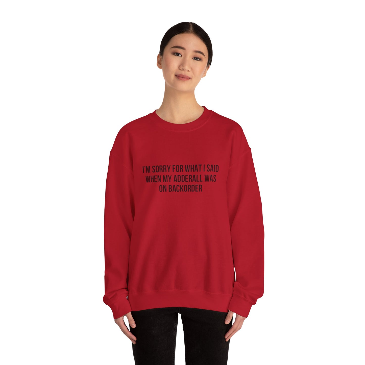 Adderall Crewneck