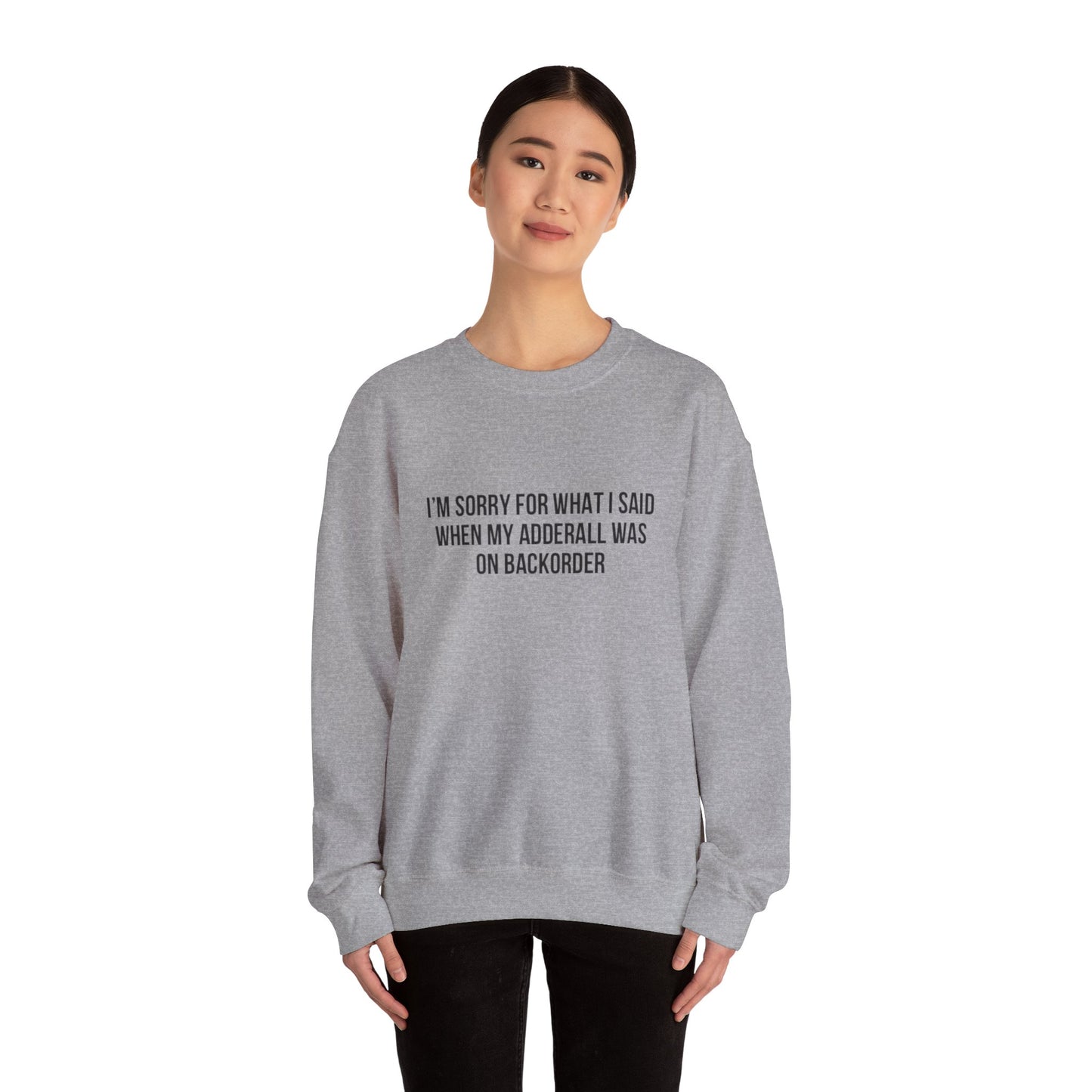 Adderall Crewneck