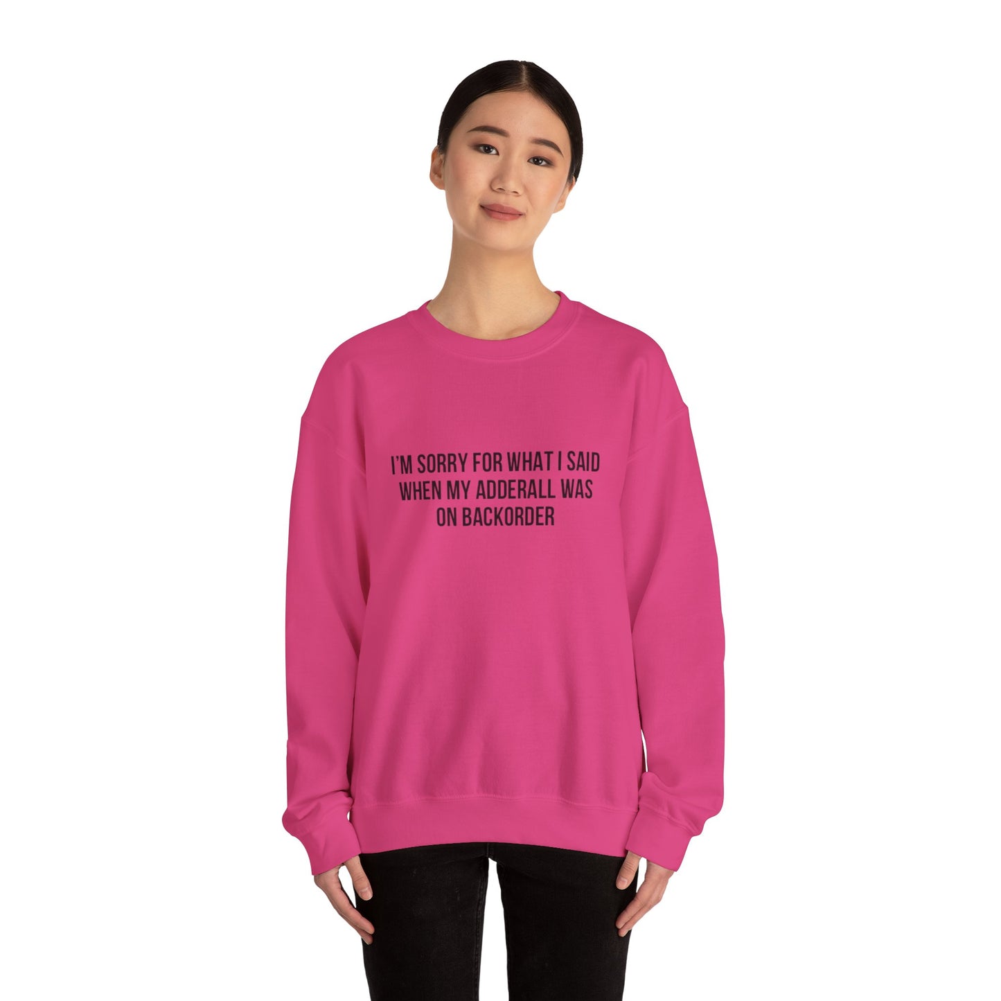 Adderall Crewneck