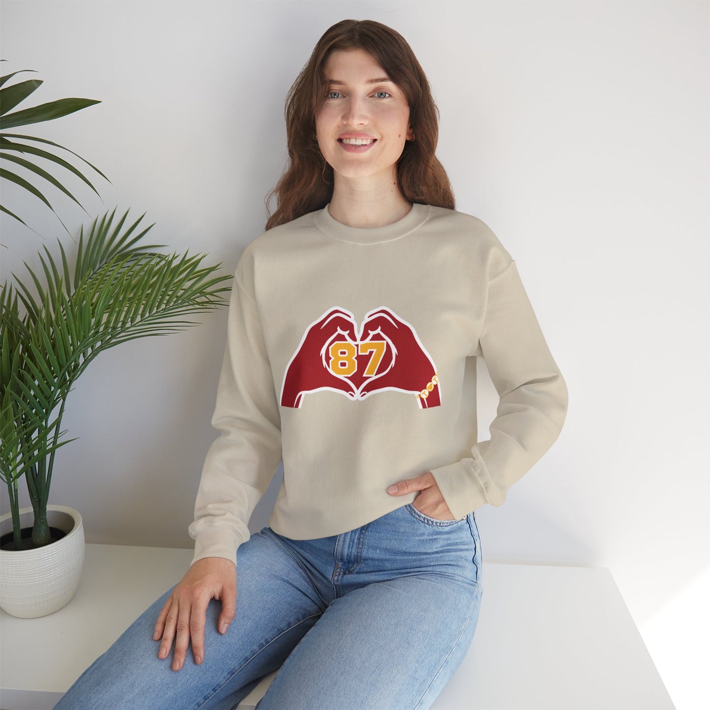 Hand Hearts Crewneck Sweatshirt