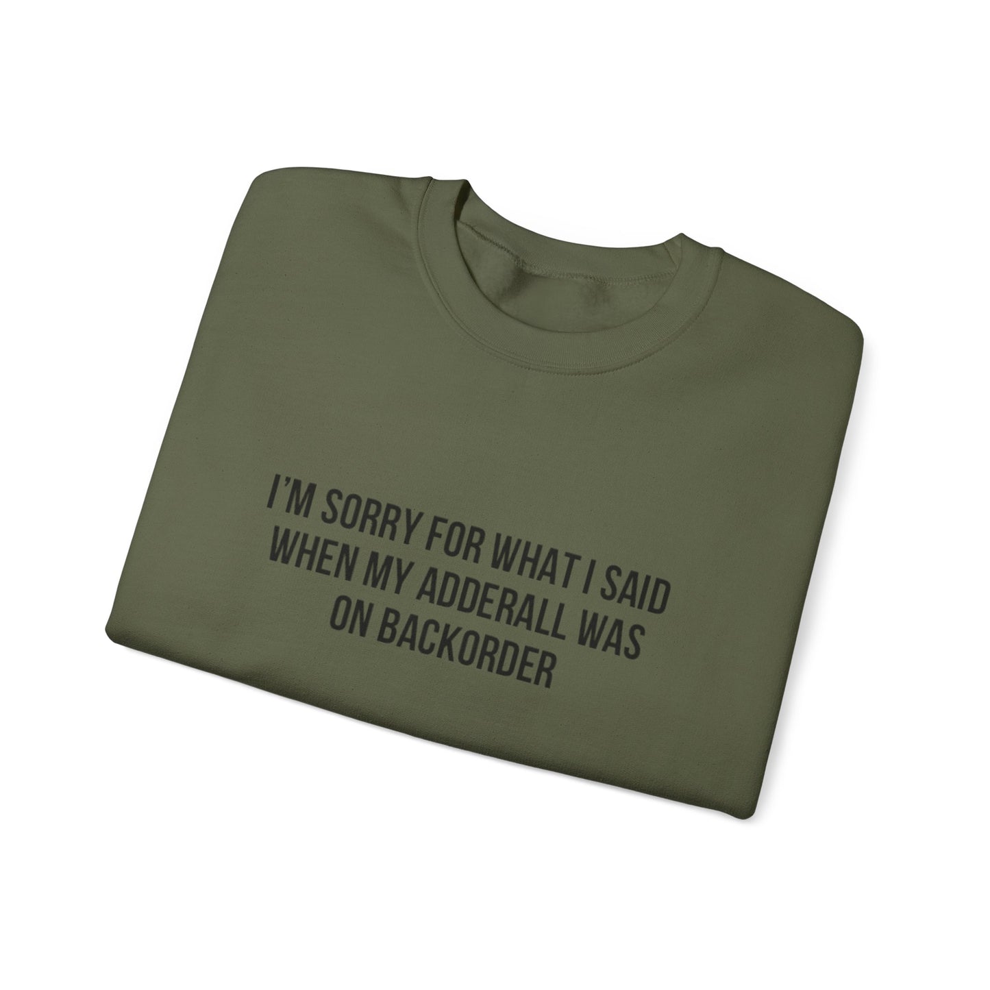 Adderall Crewneck