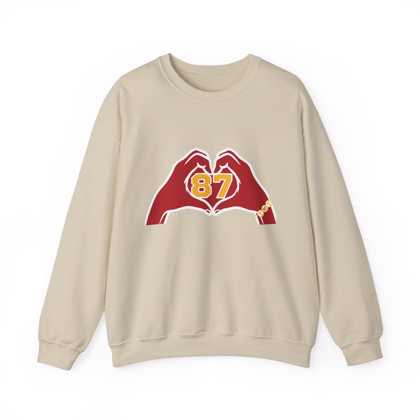 Hand Hearts Crewneck Sweatshirt