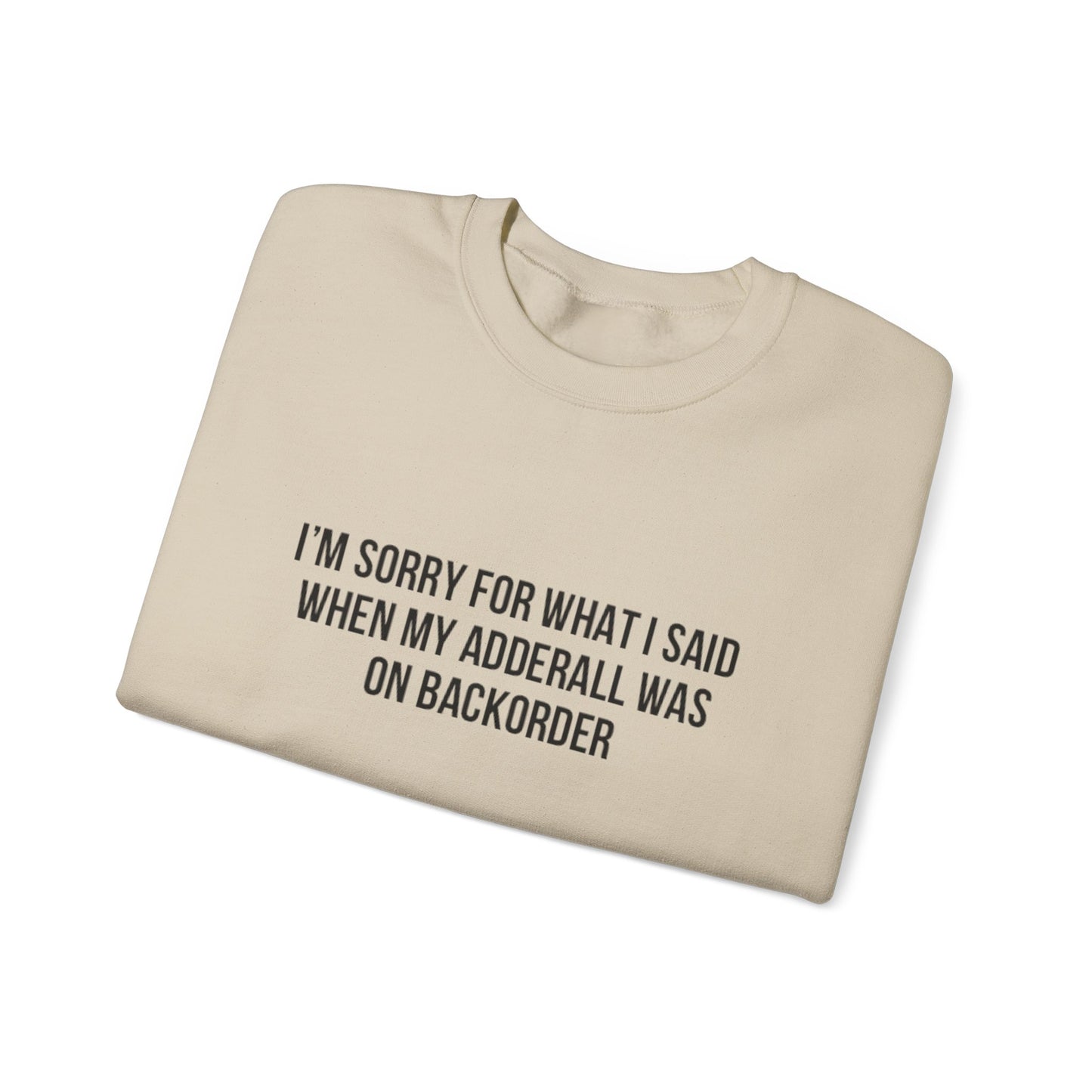 Adderall Crewneck