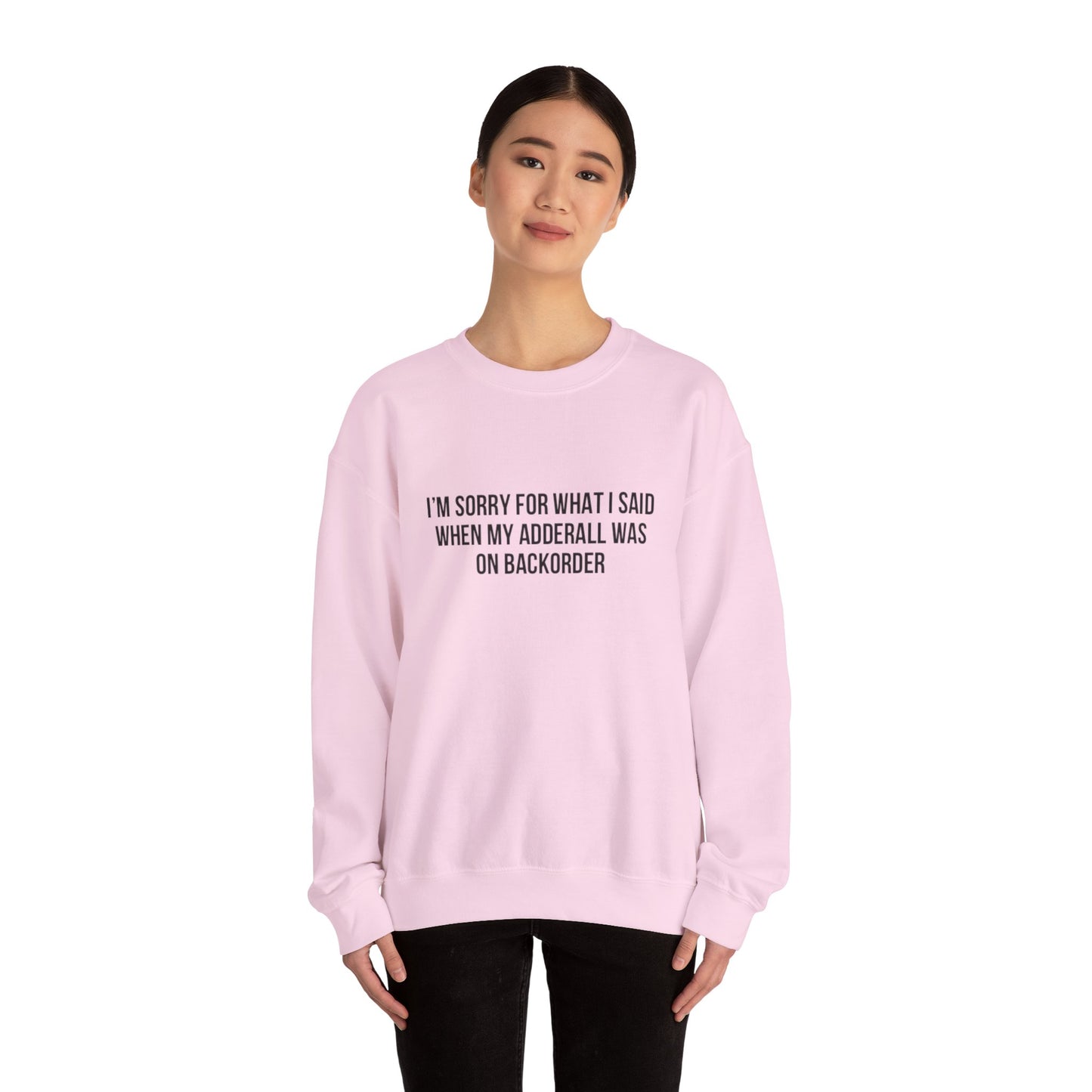Adderall Crewneck