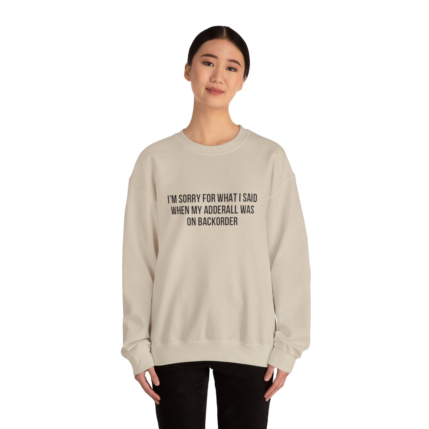 Adderall Crewneck
