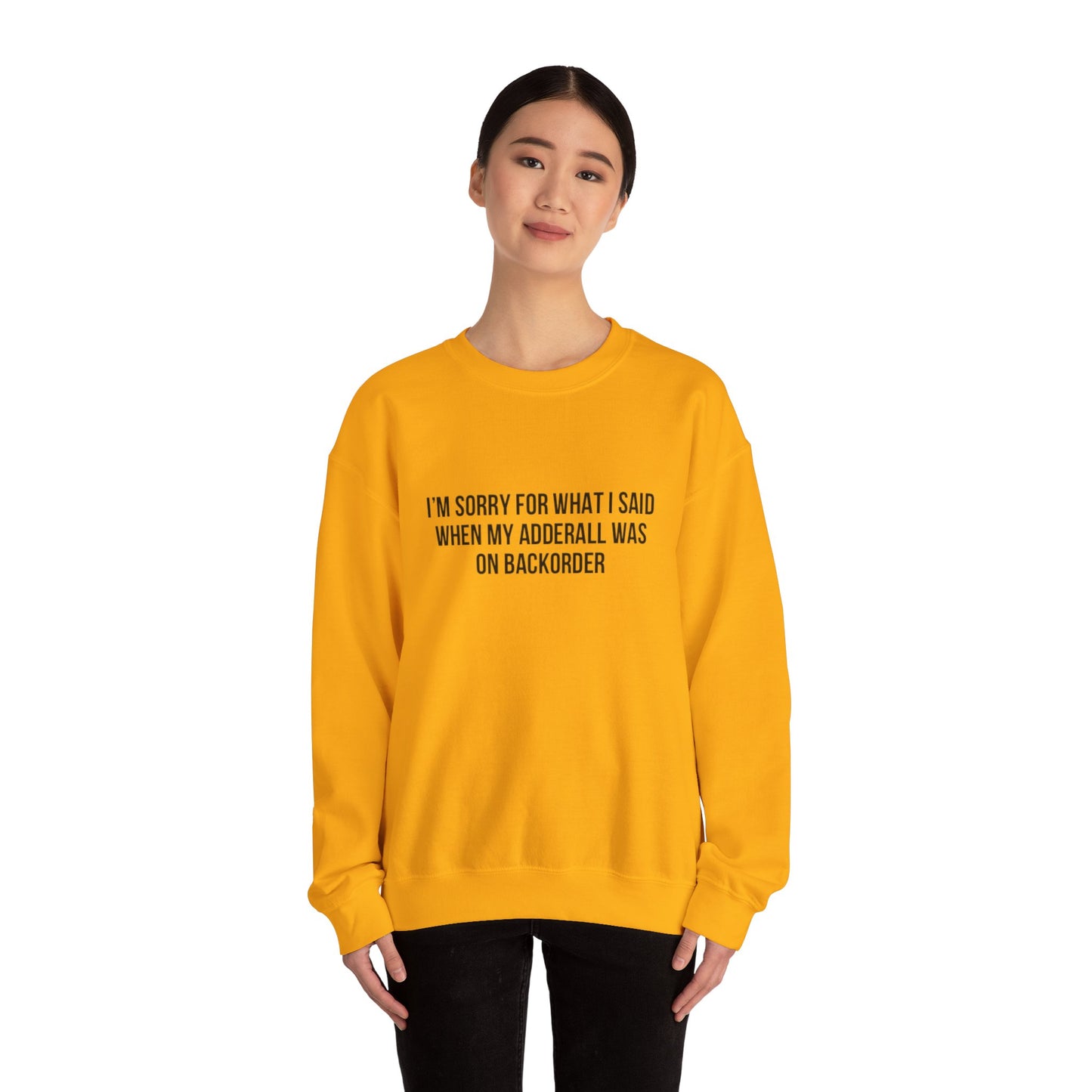 Adderall Crewneck