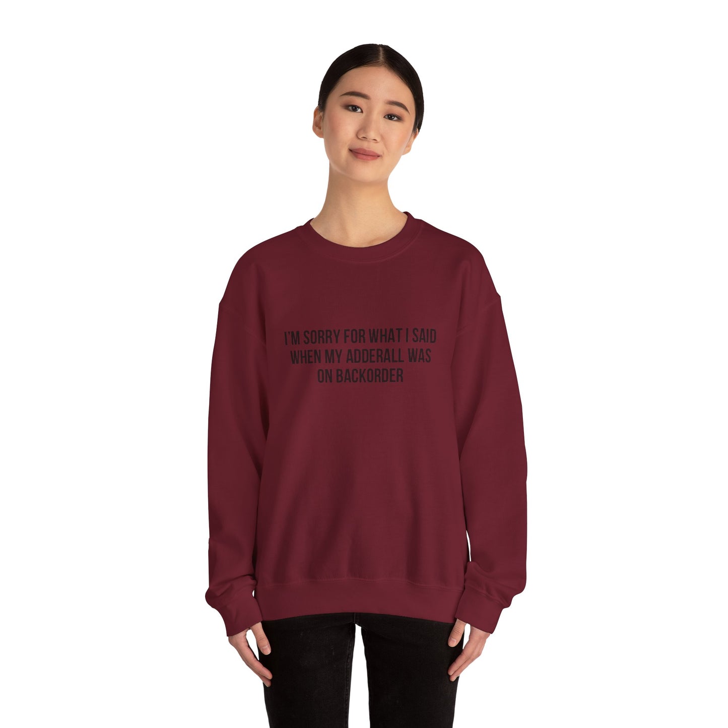 Adderall Crewneck
