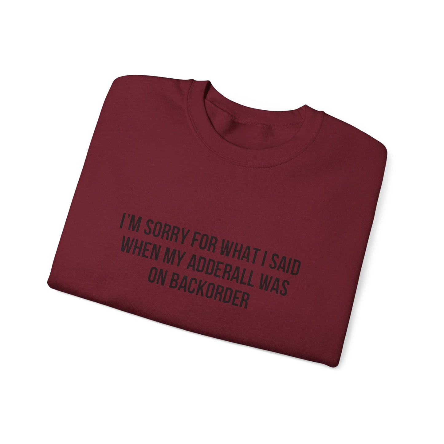 Adderall Crewneck
