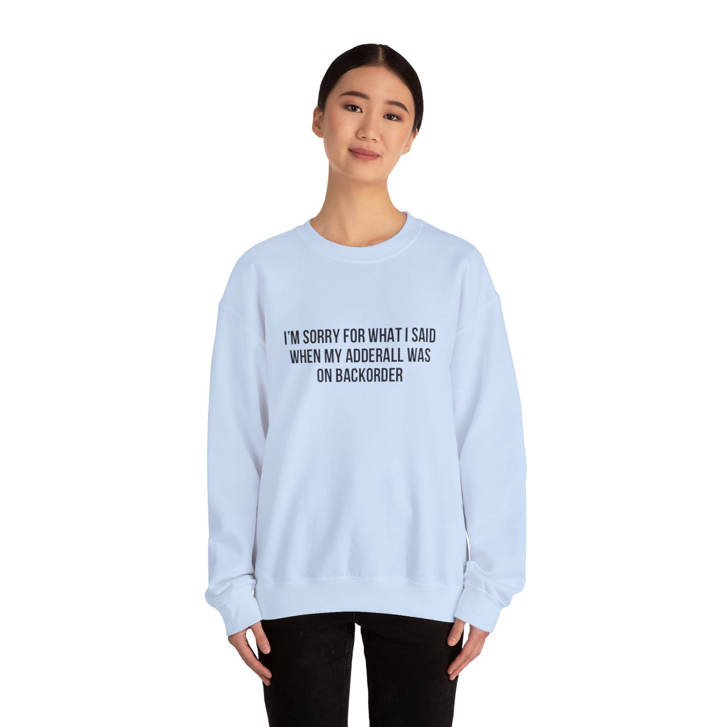 Adderall Crewneck