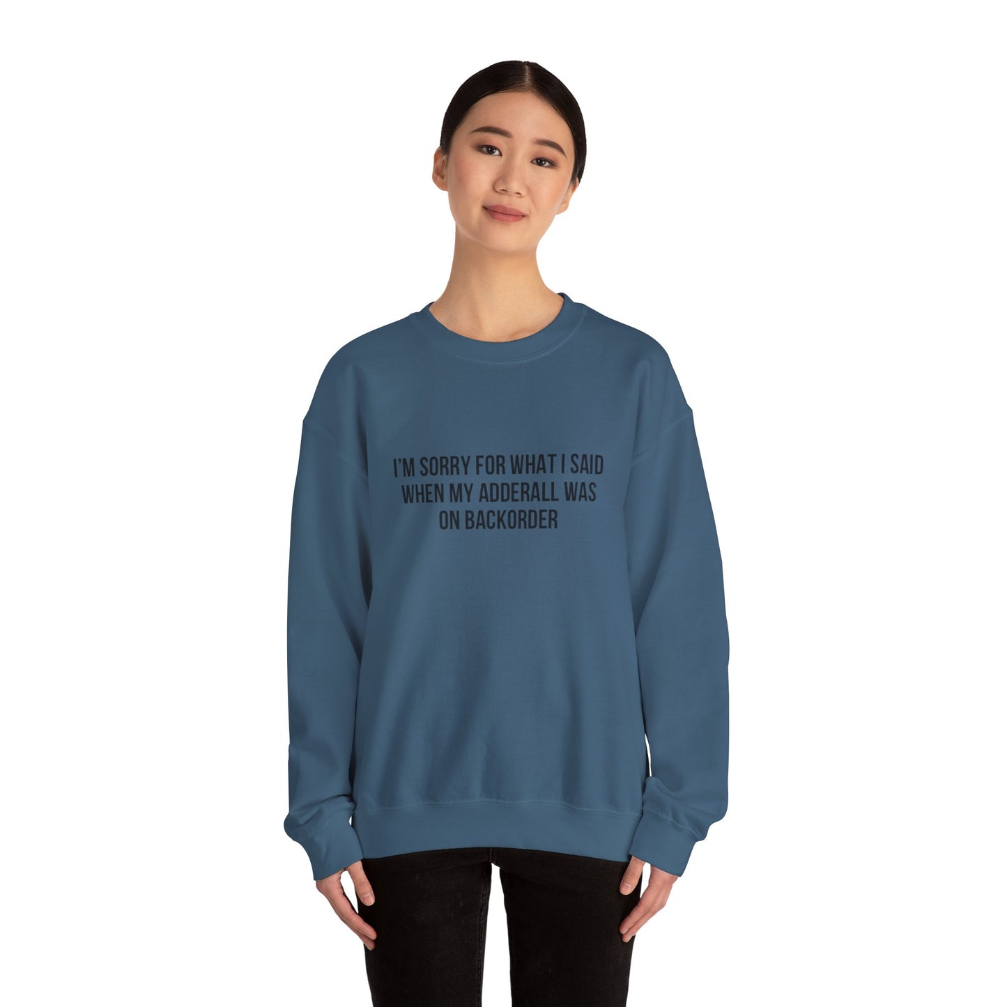 Adderall Crewneck
