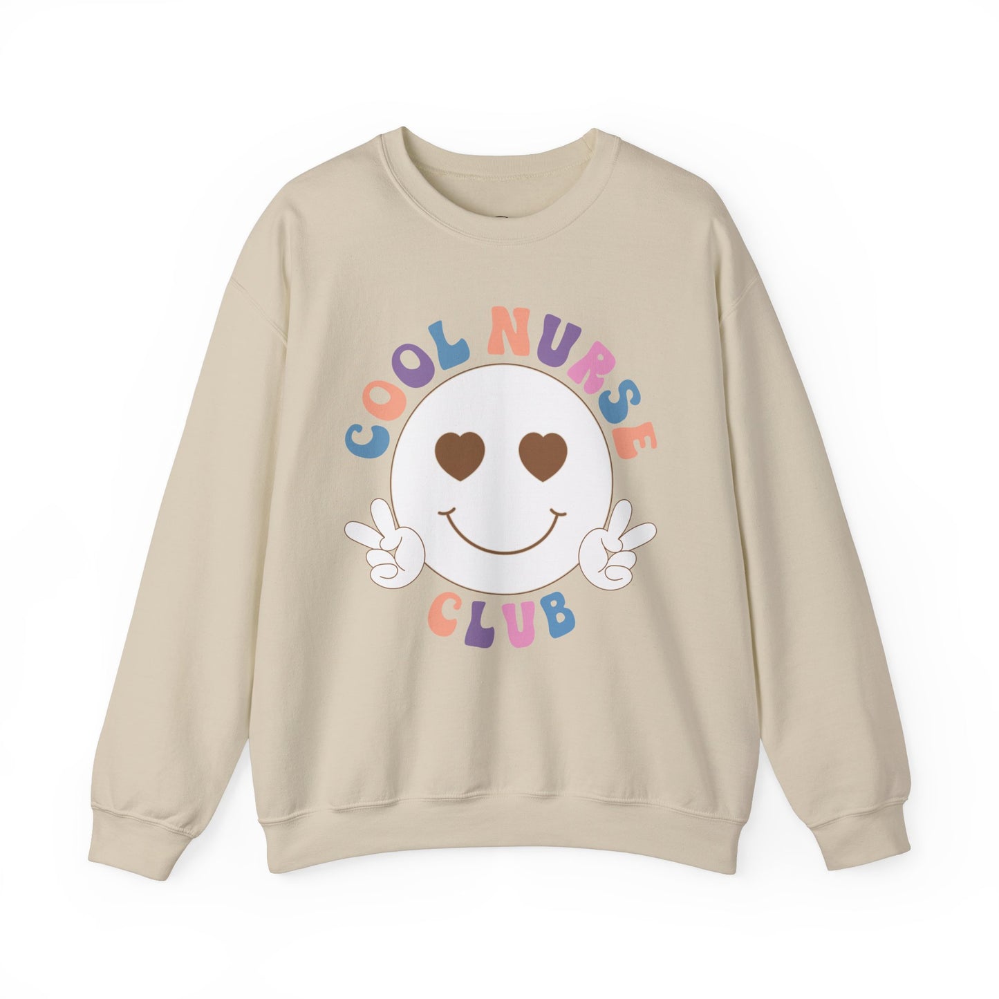 Cool Nurse Club Crewneck Sweatshirt