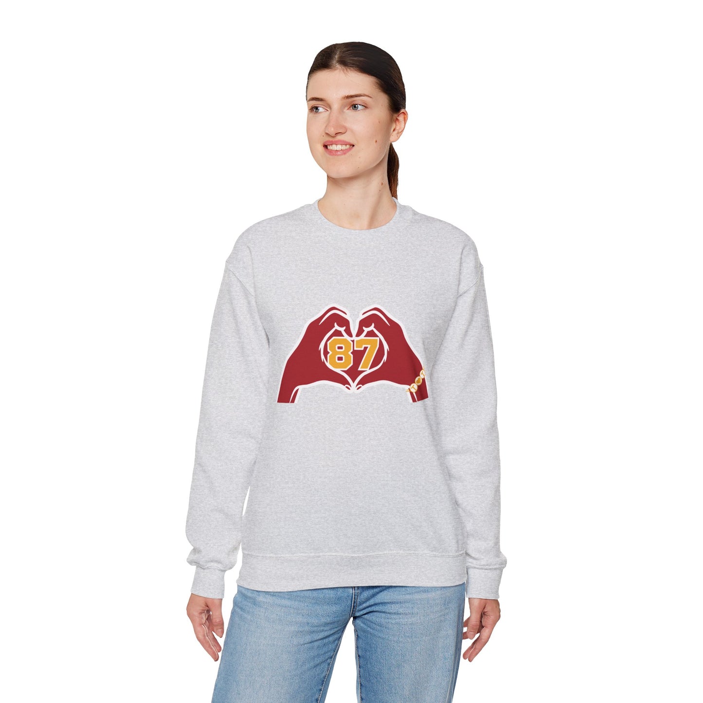 Hand Hearts Crewneck Sweatshirt