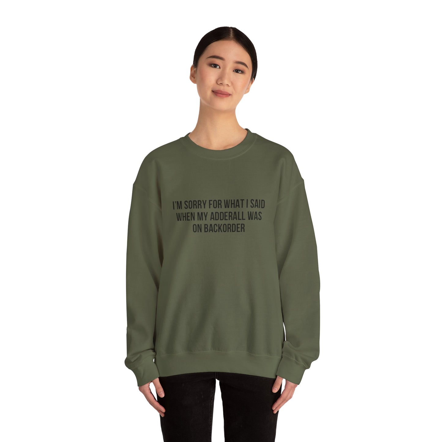 Adderall Crewneck