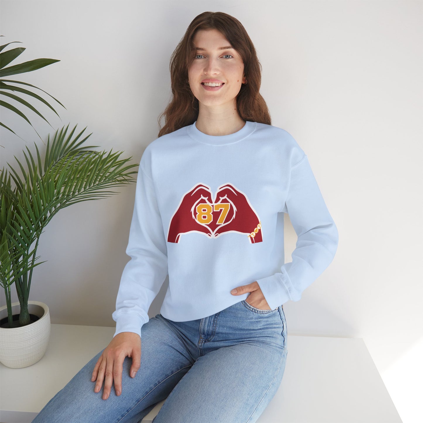 Hand Hearts Crewneck Sweatshirt