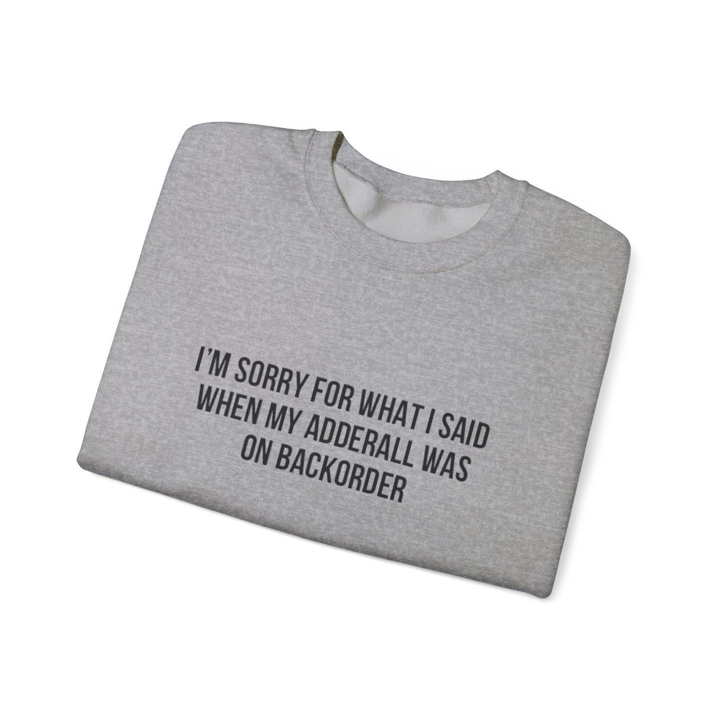 Adderall Crewneck