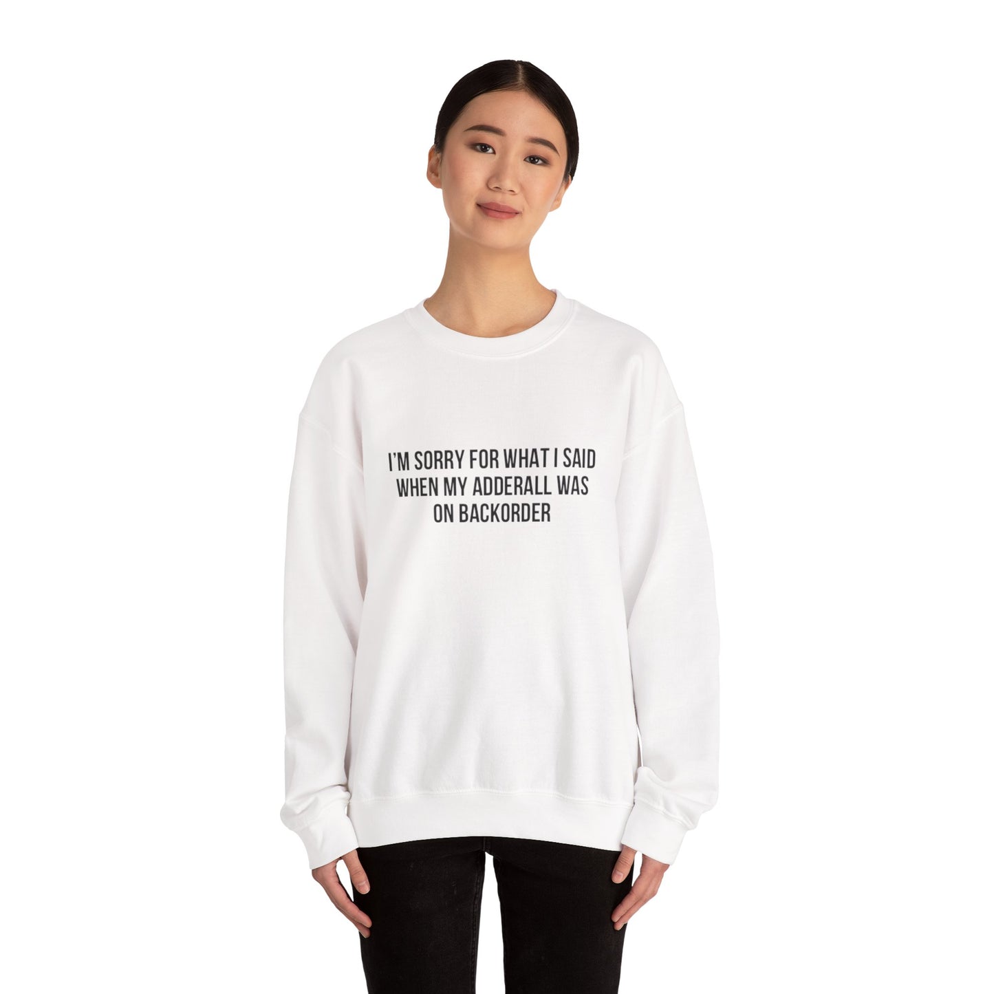 Adderall Crewneck