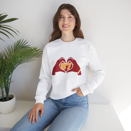 Hand Hearts Crewneck Sweatshirt