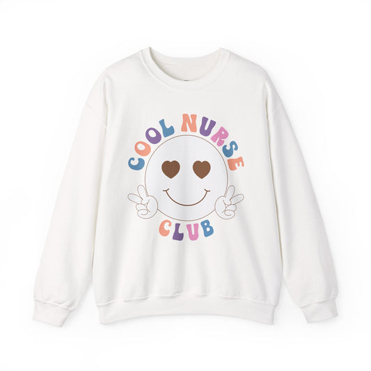 Cool Nurse Club Crewneck Sweatshirt
