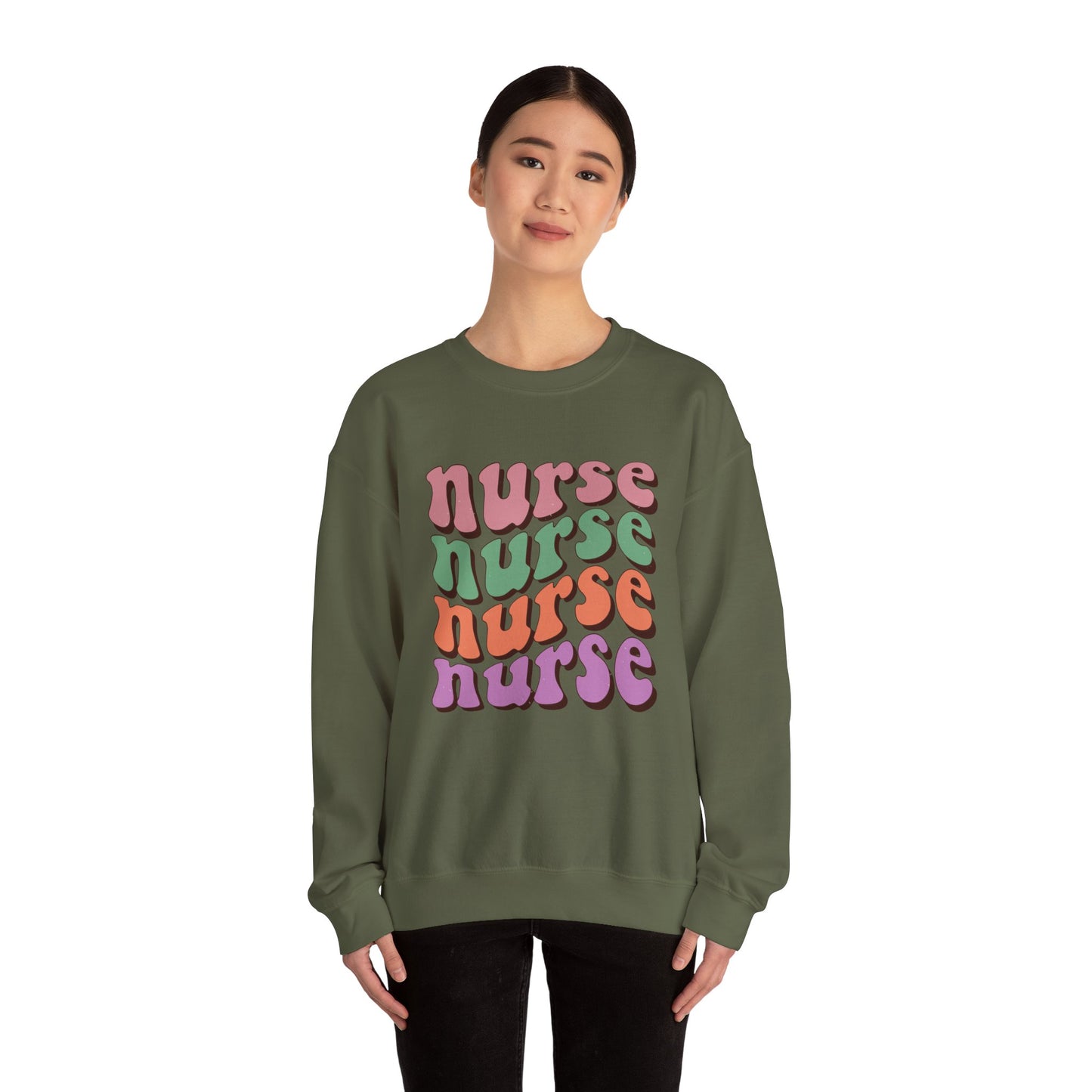 Nurse Unisex Crewneck Sweatshirt